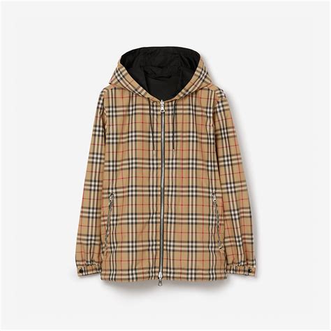 Veste réversible Check (Sable) 